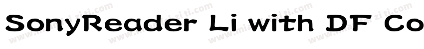 SonyReader Li with DF Combined字体转换